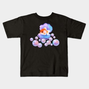 Pearlscale goldfish with pearls Kids T-Shirt